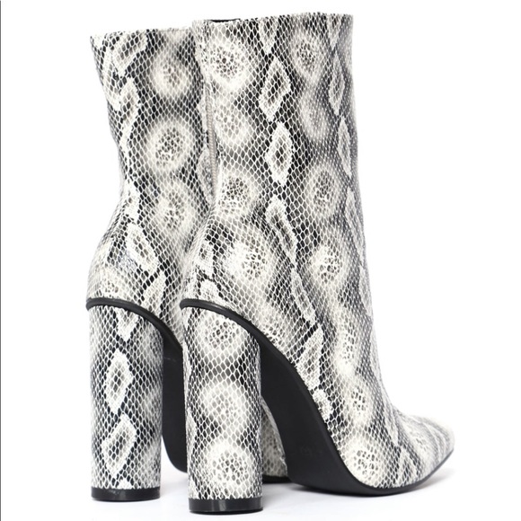 Midnight Lover Boot - Snake Print - Picture 3 of 6